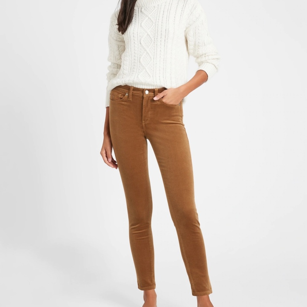 Banana Republic Mid-rise Skinny Corduroy Pant